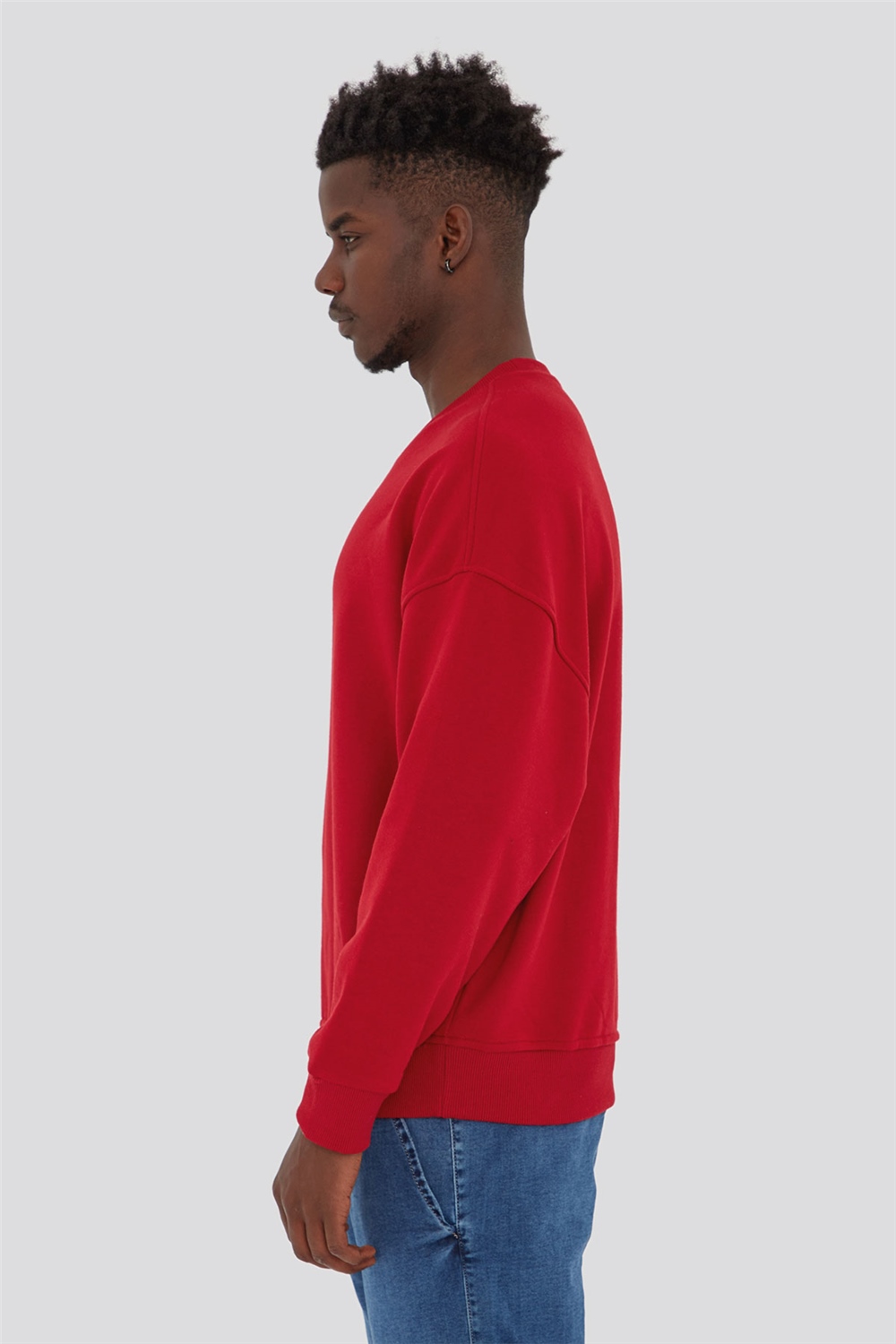 Oversize Sweatshirt Kırmızı