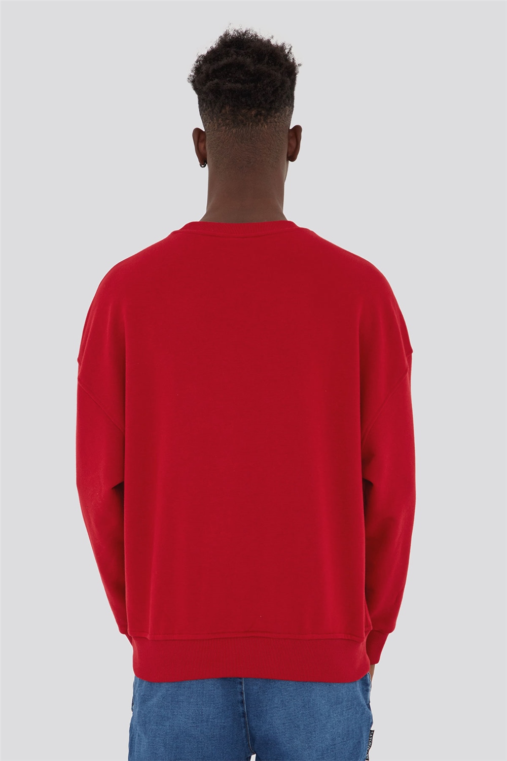 Oversize Sweatshirt Kırmızı